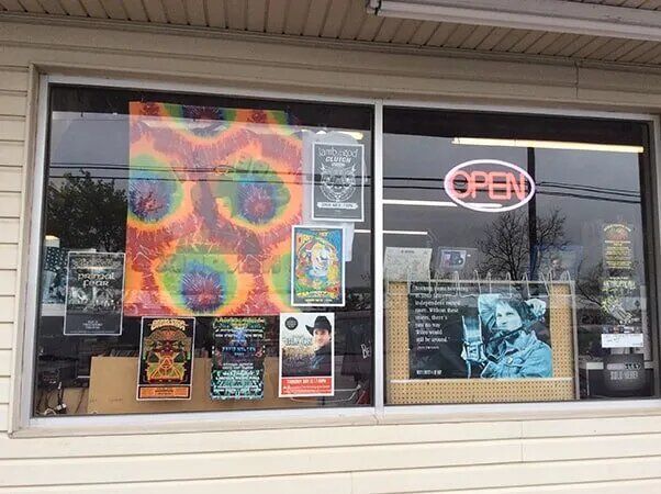 Record Connection Store Window | Ephrata, PA | Record Connection