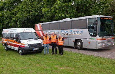 Top Gear minibus training