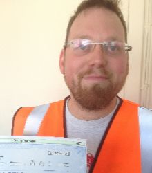 Happy newly qualified driver 1
