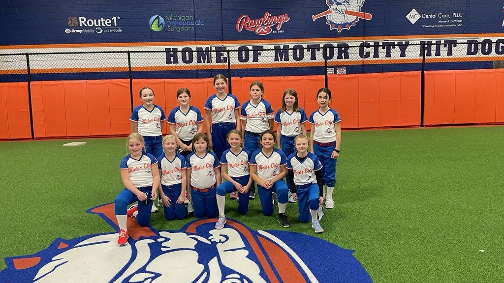 10u after their first indoor Scrimmage.