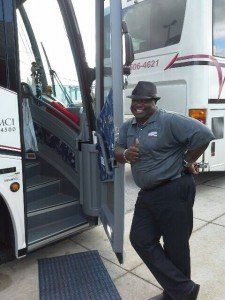 driver near bus