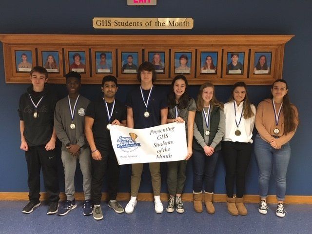 January 2020 Geneva High School Students of the Month