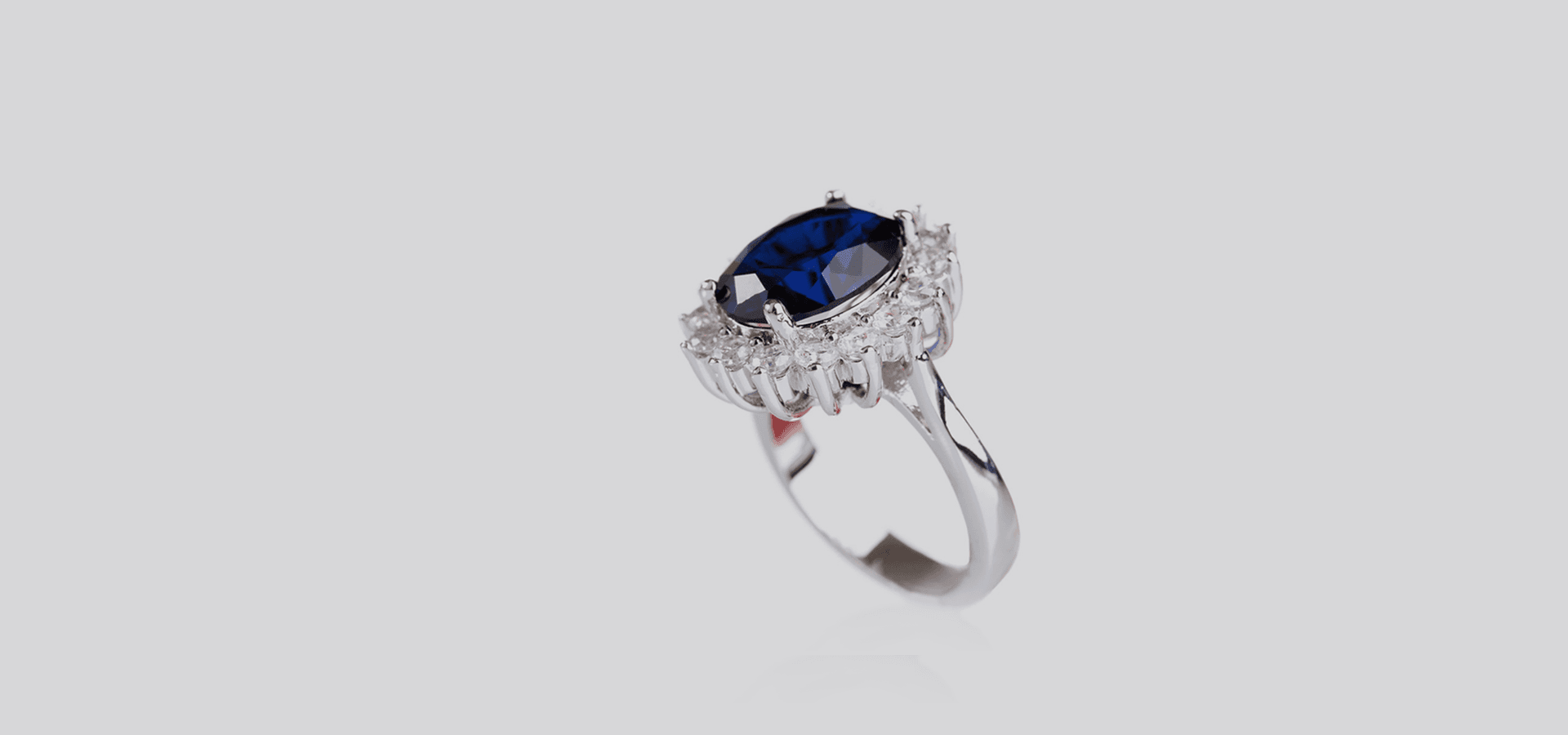 blue stone ring
