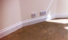 To replace your skirting call 02380 008 008 shirting board