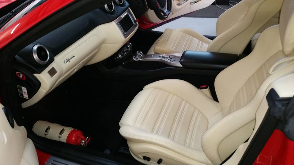 front seat cleaning