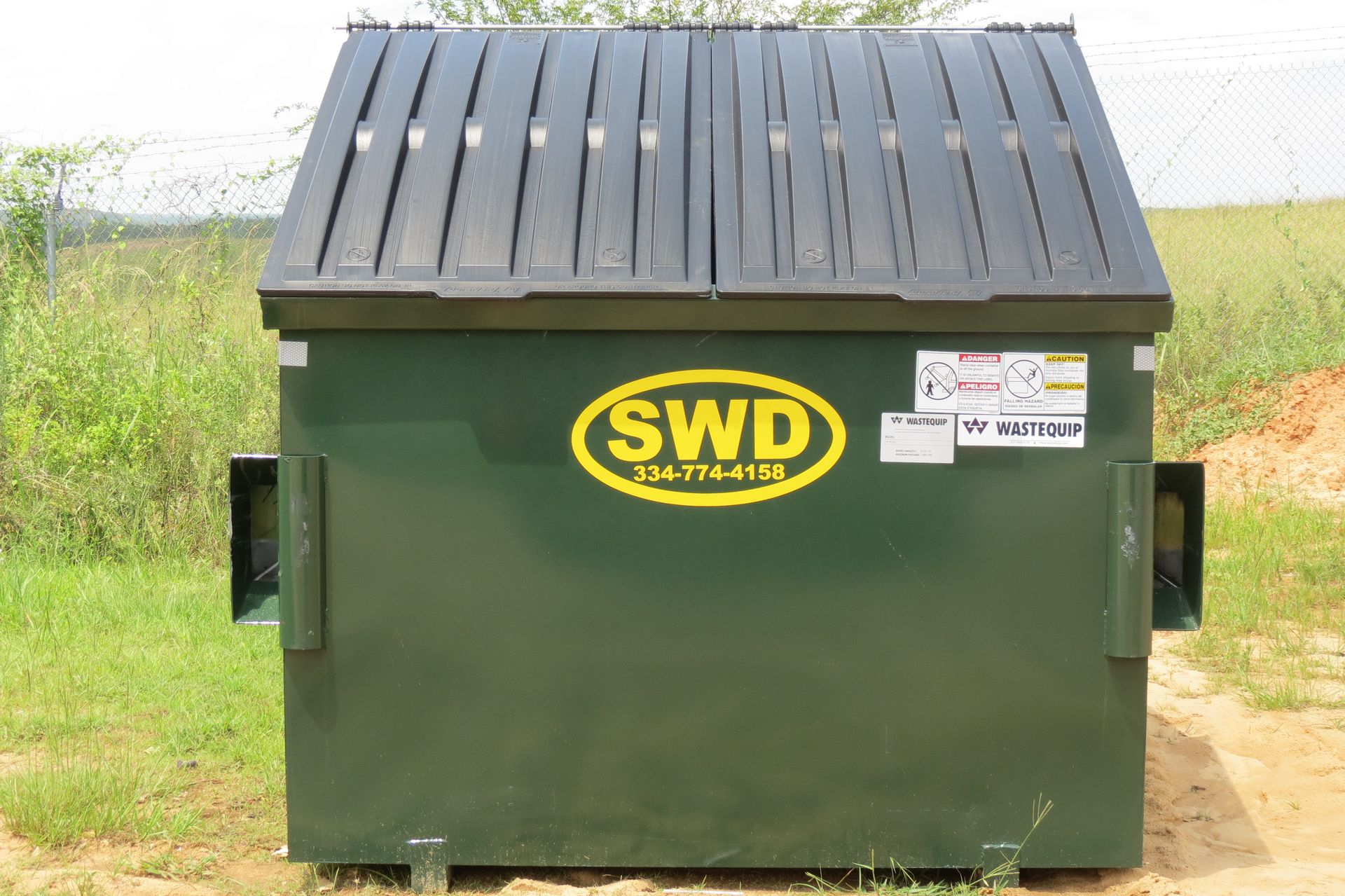 2 yard dumpster