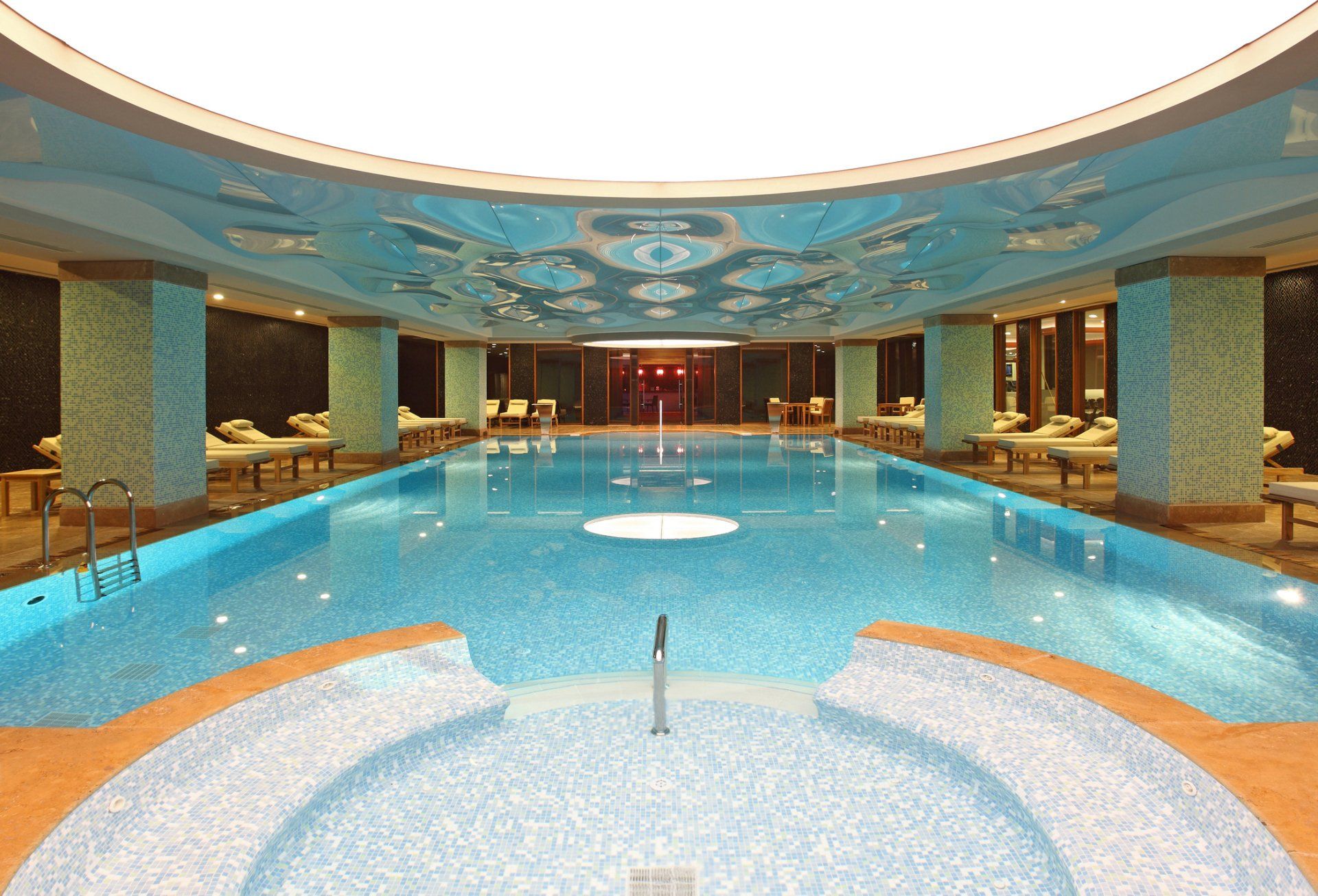 Realizzazione di piscina di un centro benessere a Modena