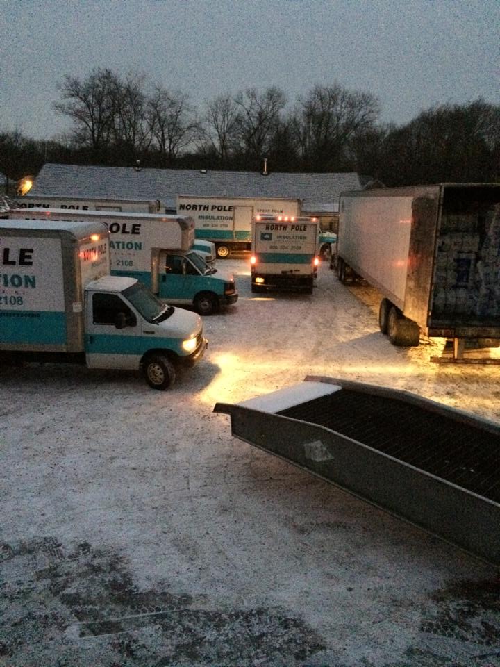 Company trucks — Home Insulation in Whitehouse Station, NJ