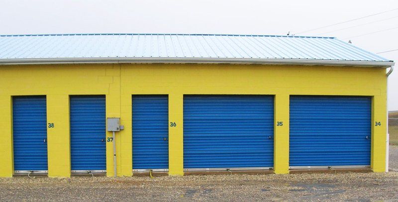 Indoor Storage Rooms Easily Accessible