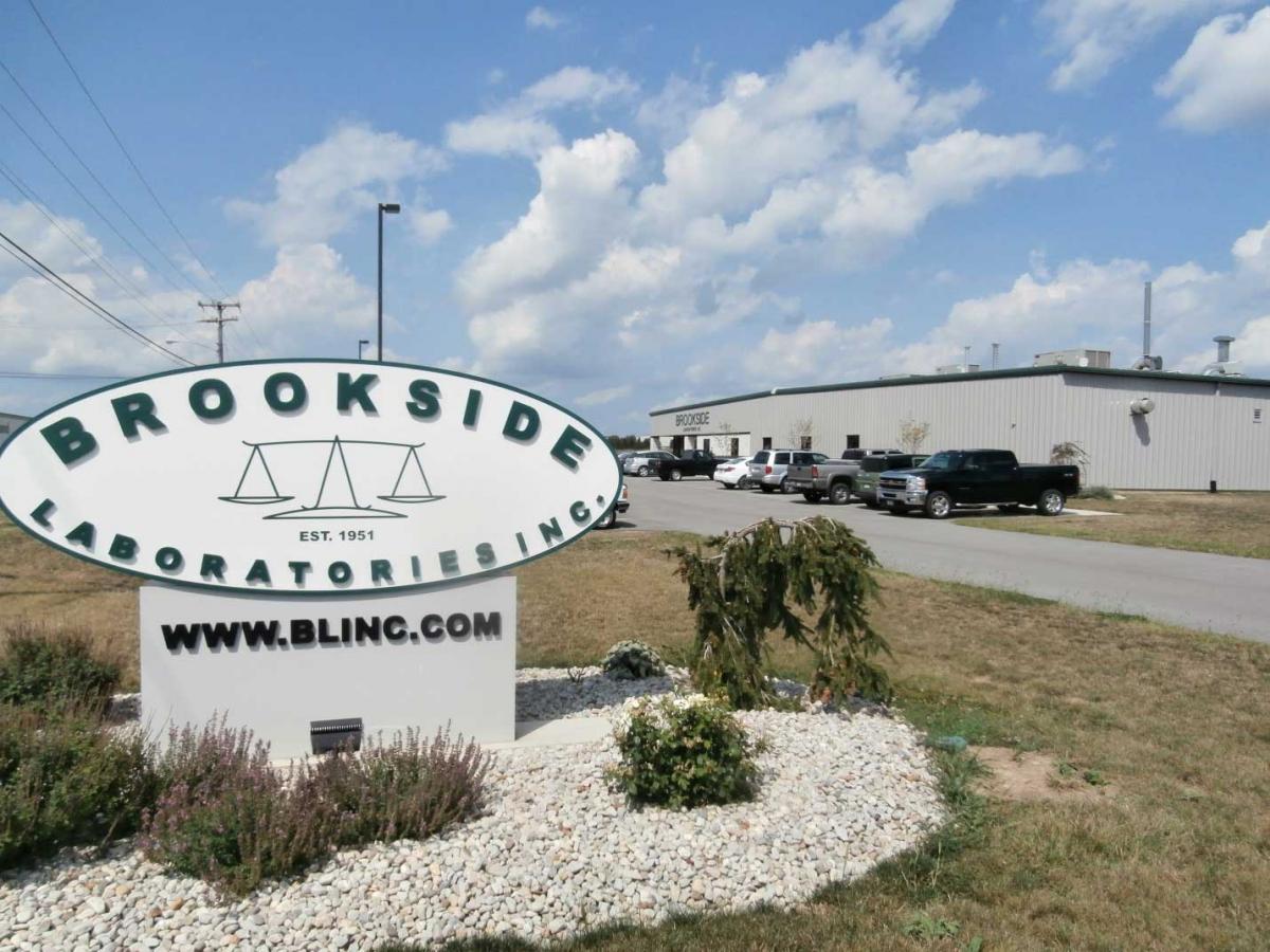 A new building for Brookside Laboratories built in 2013.