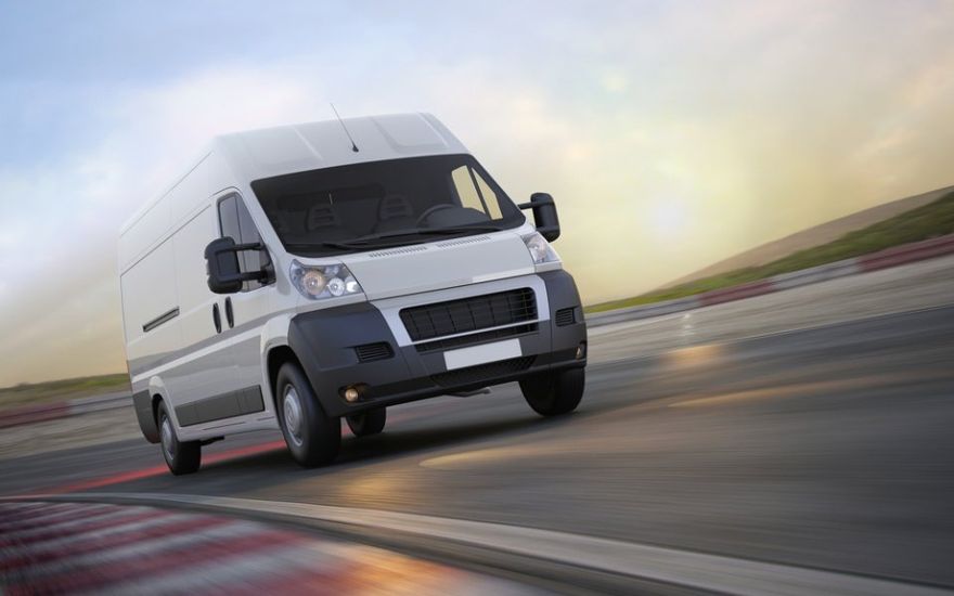 Camioncino bianco