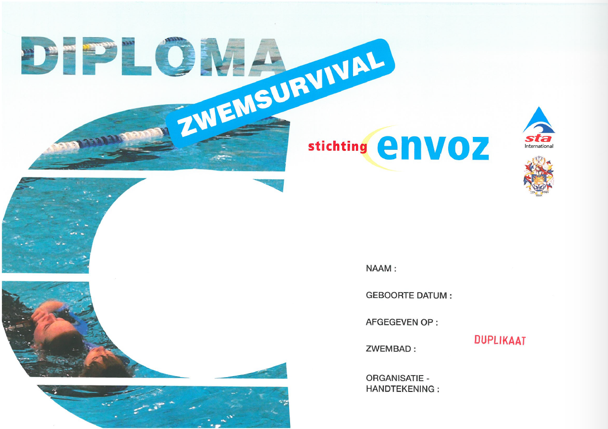 C Zwemdiploma Envoz Envoz Zwemdiploma C