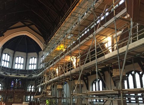 scaffold erection