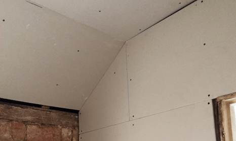 Plasterboarding