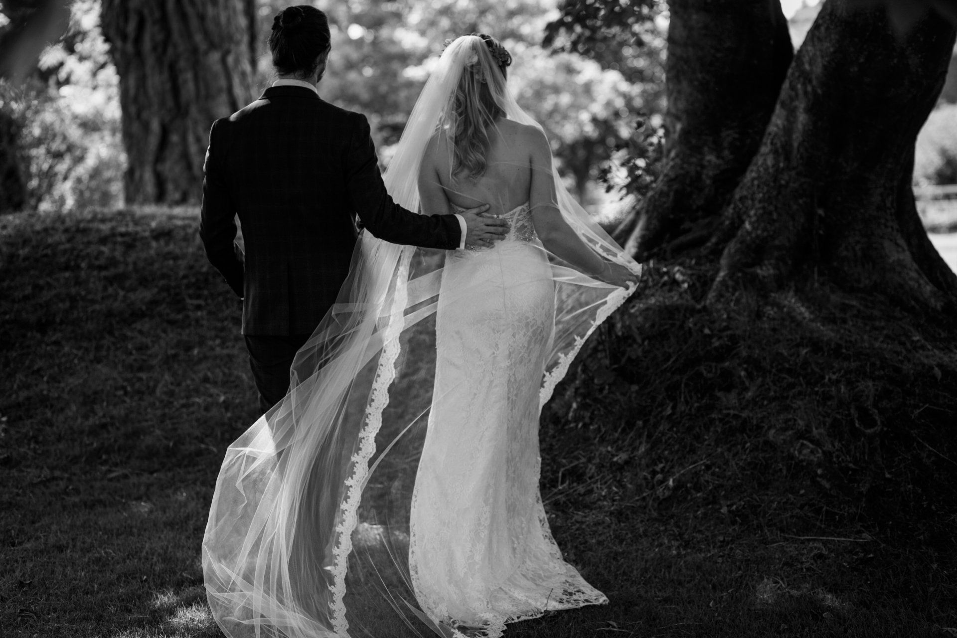 Truro registration office wedding photos garden