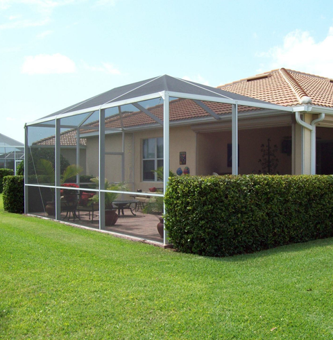 pool cage enclosure screens