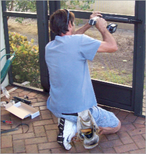 screen door repair