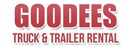 goodees truck and trailers rental logo goodees truck and trailers rental logo