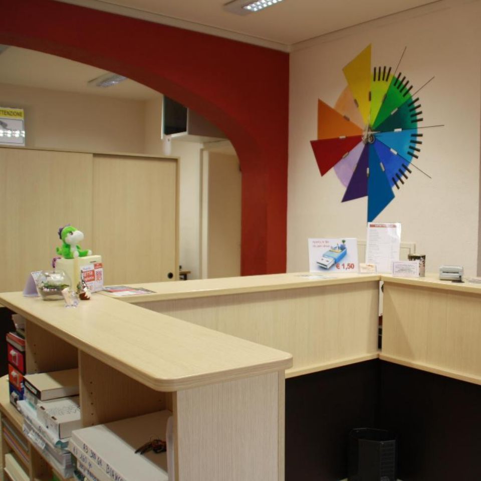 ufficio bancone