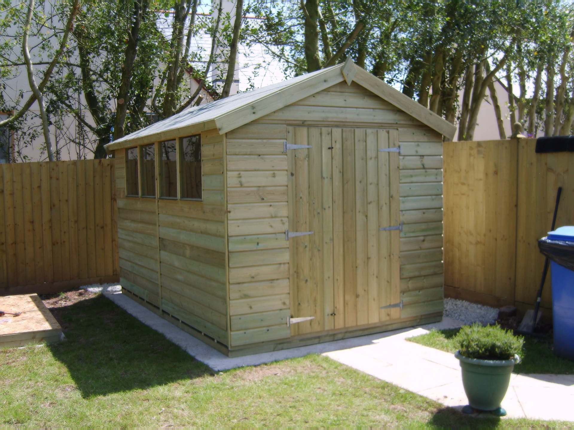 Devon Shed Garden