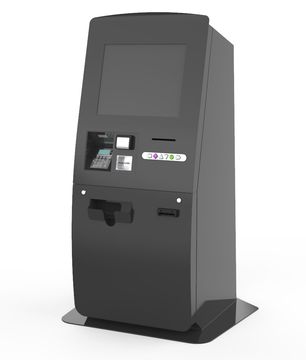 the Franklin kiosk, engineered for medium and heavy duty bill payment
