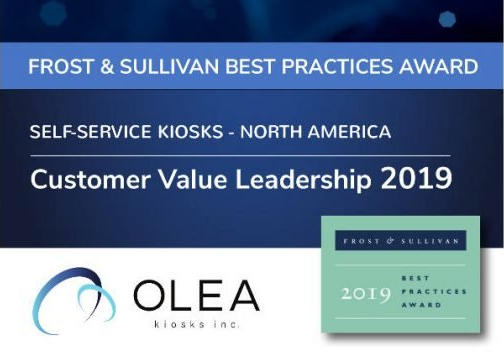 Frost & Sullivan Best Practices Award banner