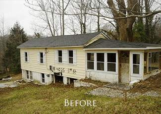 Before New Home Constructions Chesapeake Beach