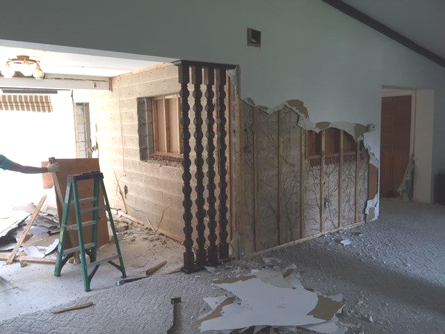 Lusby Home Renovation -Demolition
