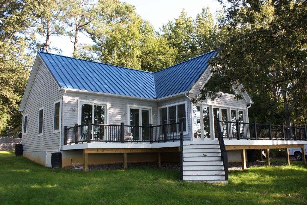 Lusby New Home Construction - Deck