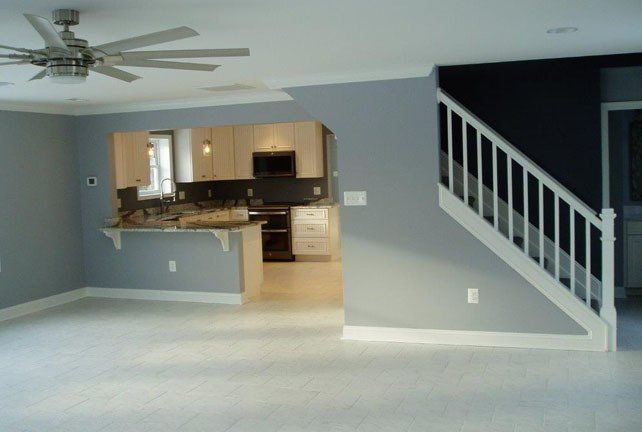 Solomons Renovation Kitchen-Living Area