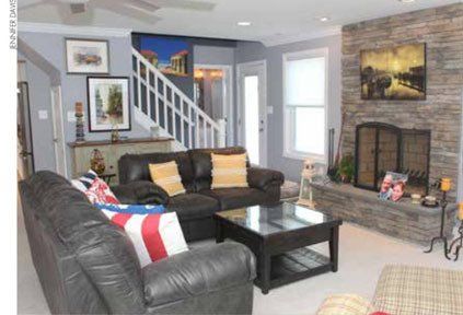 Solomons Renovation Fireplace