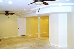 finished basement