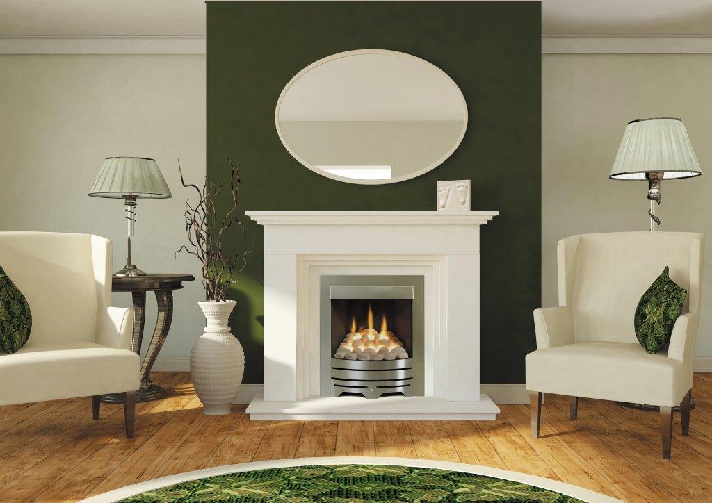 TRADITIONAL MARBLE FIREPLACES