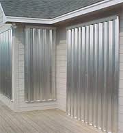 Window Cover — Windows Full Aluminum Cover  in Corpus Christi, TX