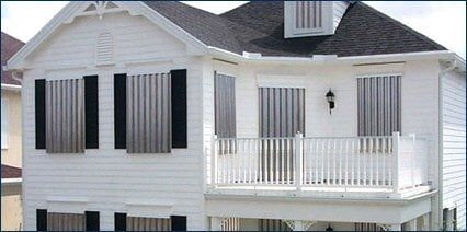 Aluminum Steel Window Protection — Door and Window Aluminum Panel  in Corpus Christi, TX