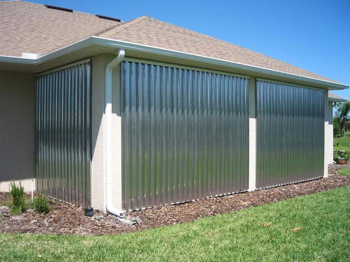 Hurricane Storm Panel — Full Cover Aluminum and Steel  in Corpus Christi, TX