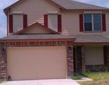 Roll-down Shutter — House with Roll-up Shutter  in Corpus Christi, TX