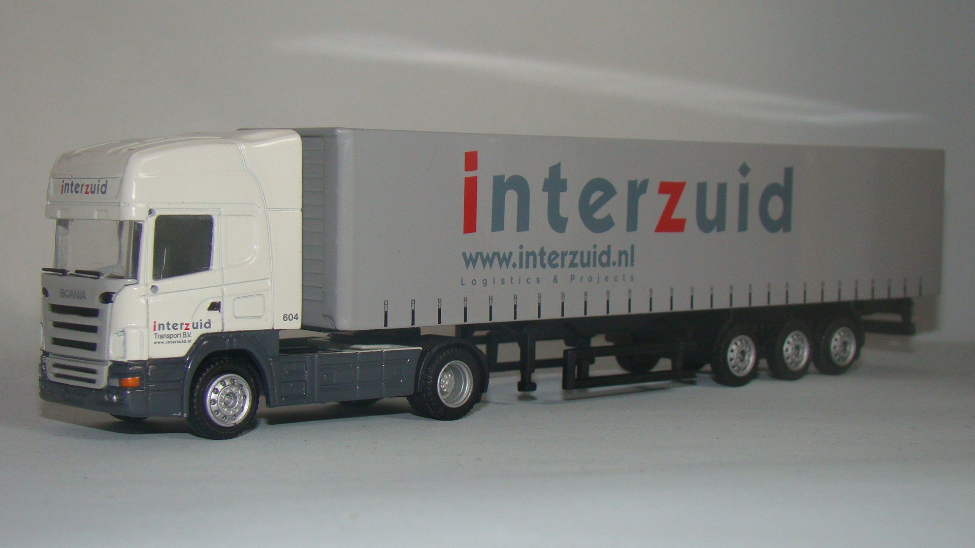 Interzuid Promotoys Scania Logo voor op de oplegger