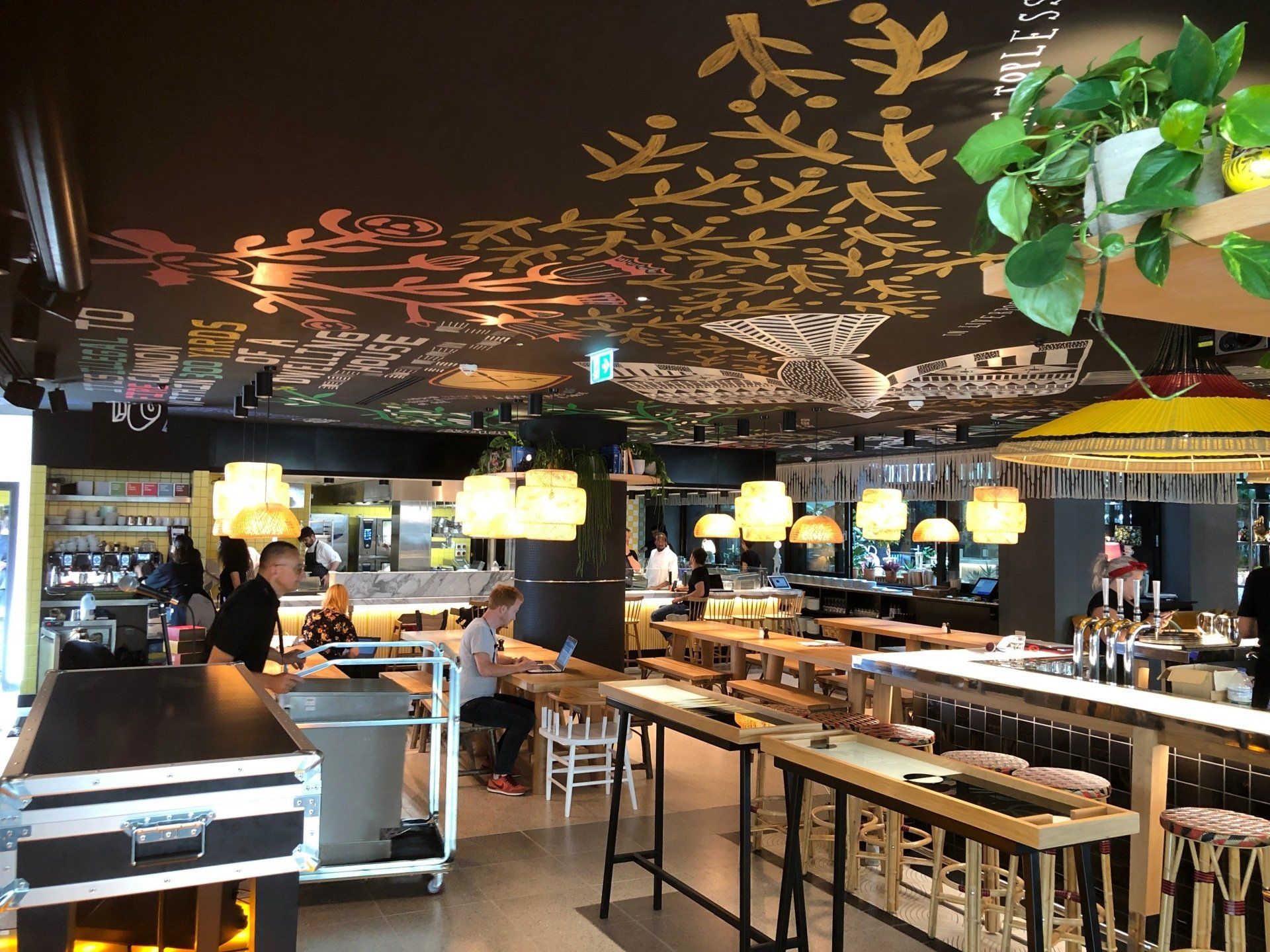 internal design of the restaurant