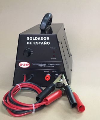 TRANSFORMADORES Y ESTABILIZADORES J. PEDRAZA Y CÍA. LTDA. - Soldador de estaño