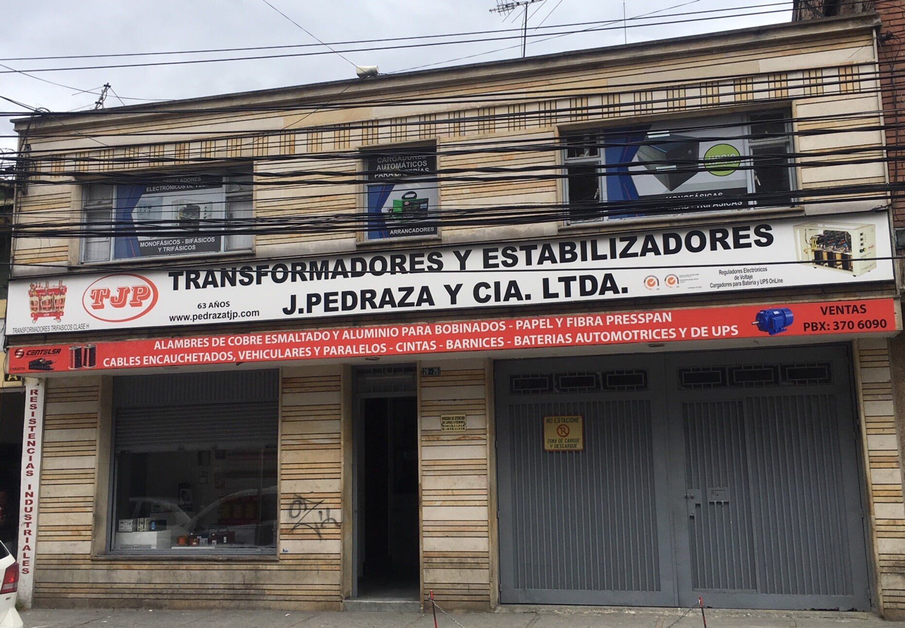 TRANSFORMADORES Y ESTABILIZADORES J. PEDRAZA Y CÍA. LTDA. - Empresa