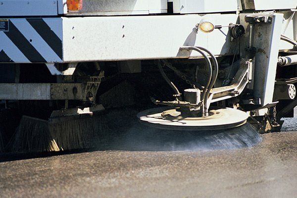 Sweeping services for Alcoa Company