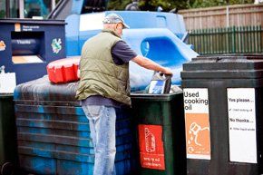 Disposing of waste