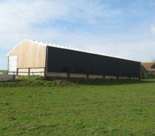 Steel buildings - Aberdare, South East Wales - Meyrick & Powell - Steel Supply