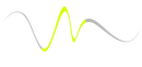A green and gray line on a white background.
