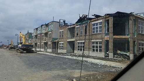 Before Demolition — Indianapolis, IN — W R Beach, Inc.
