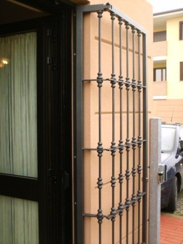 Dettaglio decorativo di un inferriata