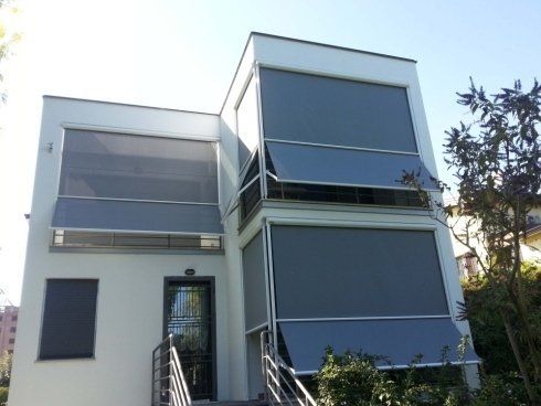 Parasole regolabile grigio