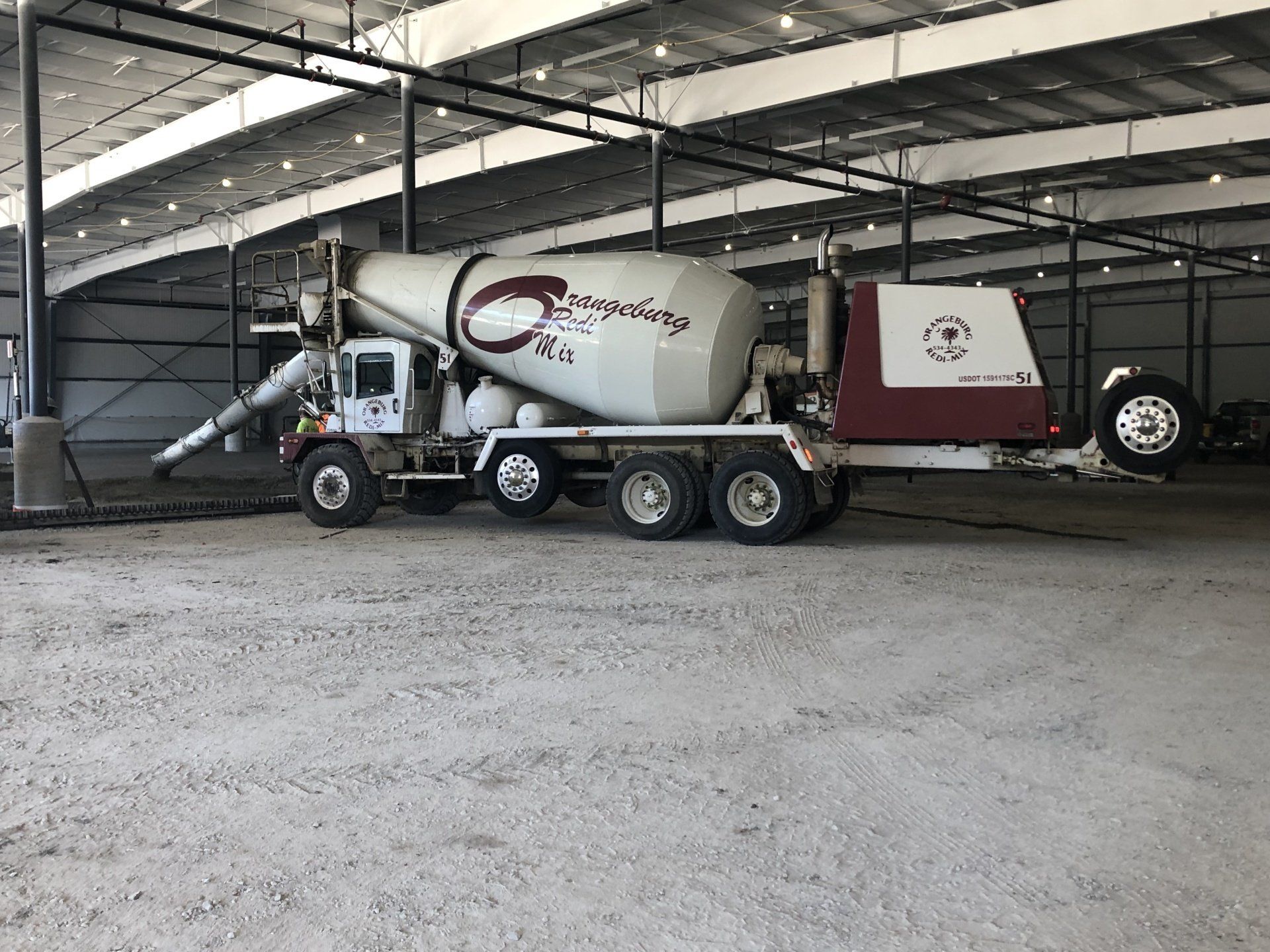 Cement Mixer Trucks — Orangeburg, SC — Orangeburg Redi-Mix Concrete, Inc.
