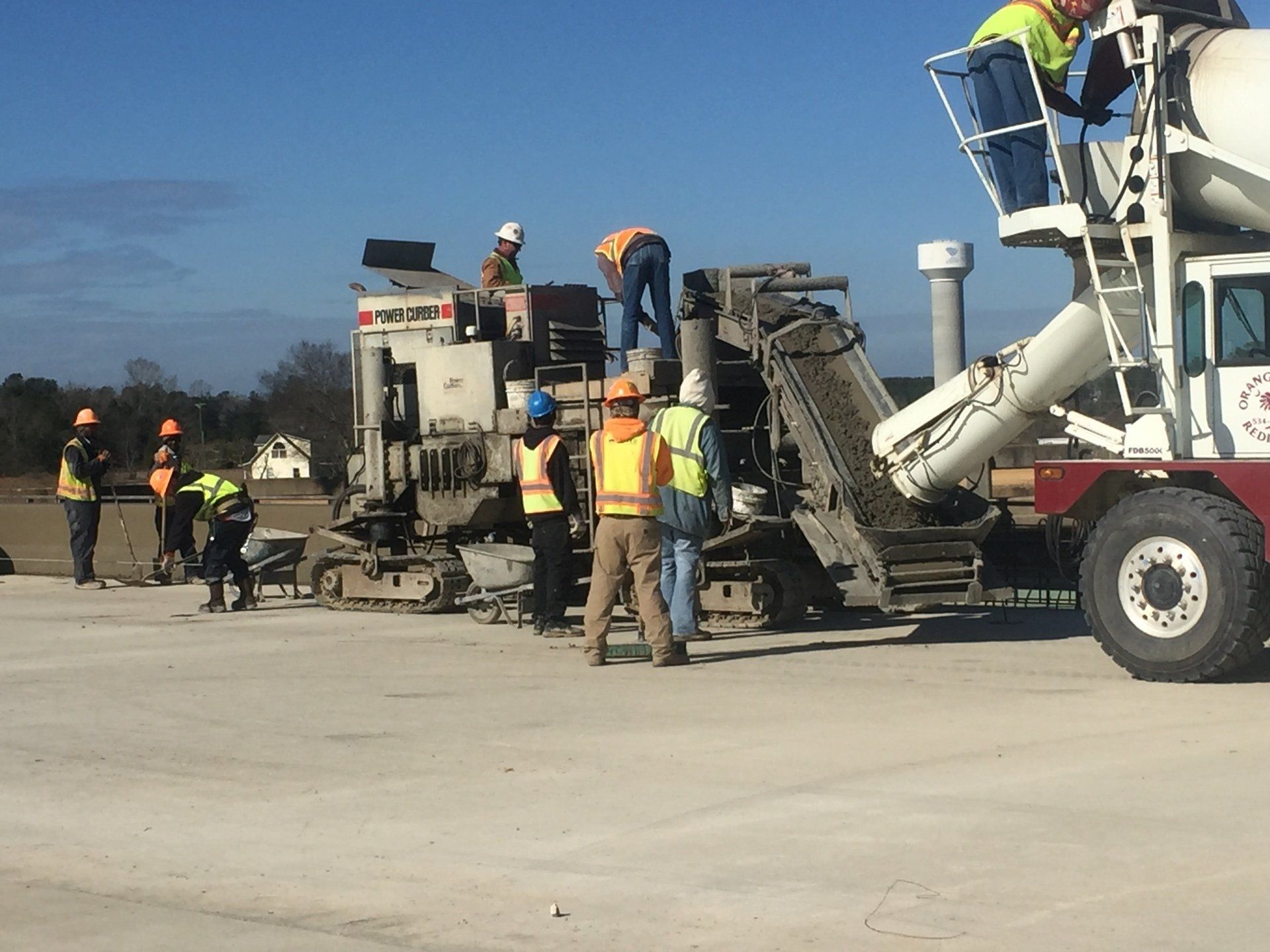 A Mixed Cement — Orangeburg, SC — Orangeburg Redi-Mix Concrete, Inc.
